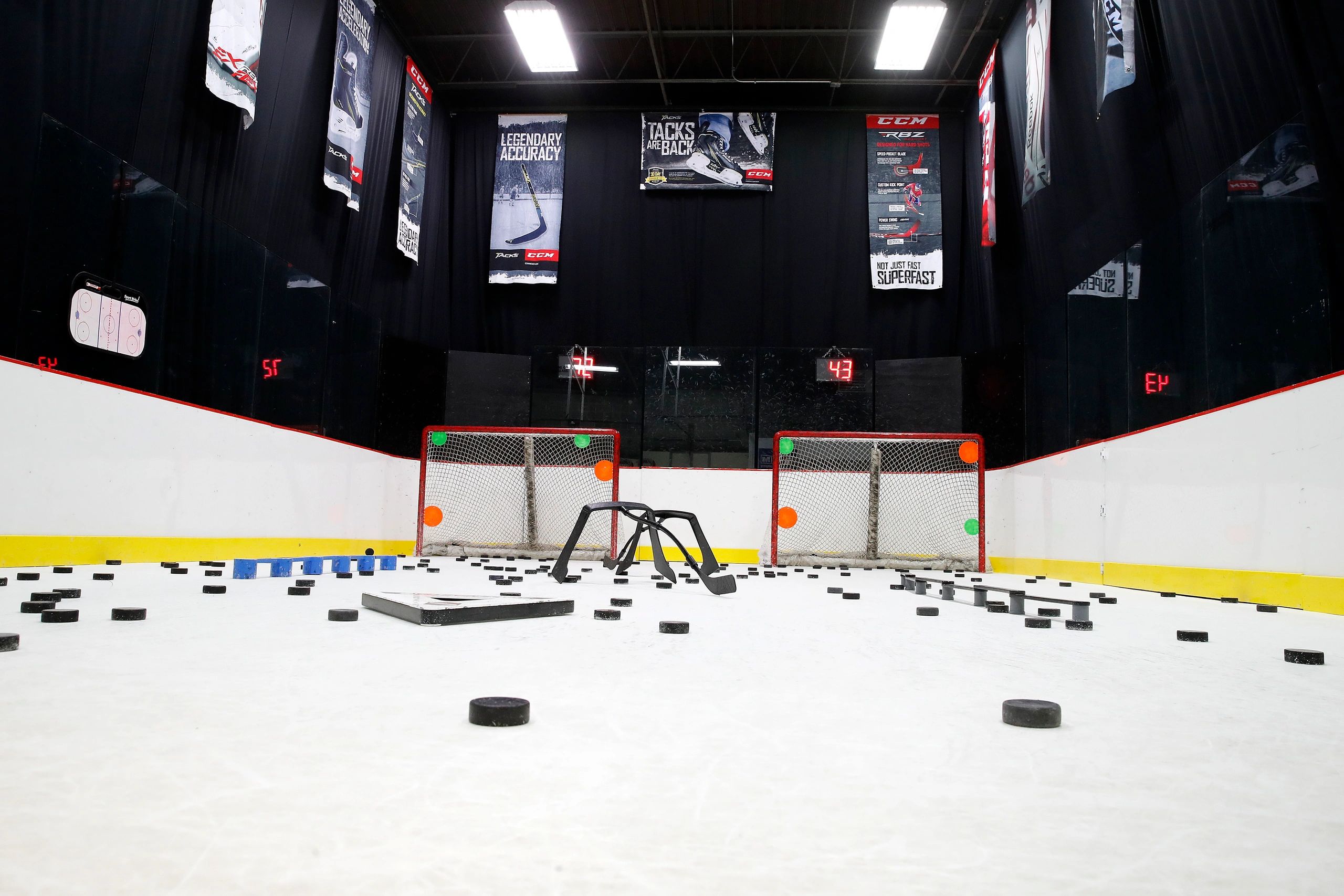 The Hockey Shooting Lab Hockey, Training