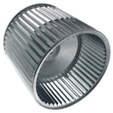 Roue ventilateur cylindrique métallique.