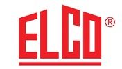 Logo d'ELCO en rouge.