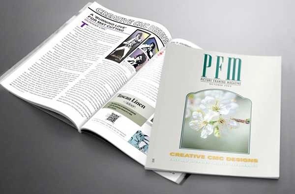 Magazine Photo Frame Why Picture Framing Magazine Still Matters