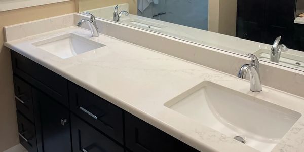 Bathroom Remodeling, Lighting, countertops, cabinets, painting, plumbing, flooring, electrical.
