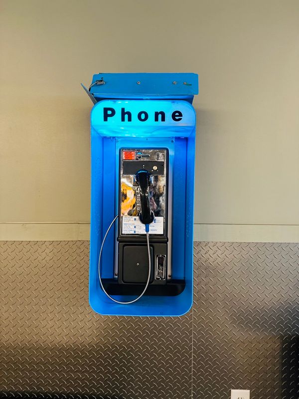 come check out our pay phone