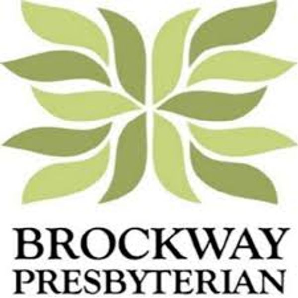 Green leaf logo with the text BROCKWAY PRESBYTERIAN below it.