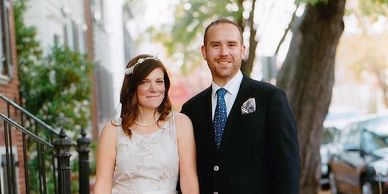 bride annd groom by Victo Dash of Dashs of Old town