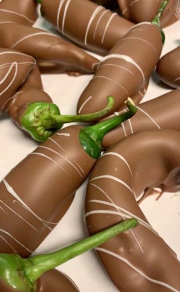 chocolate covered jalapenos