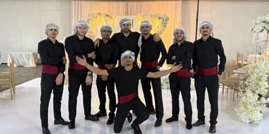 A joyful Palestinian and syrian Zaffa,blends tradition celebration for a truly unforgettable time