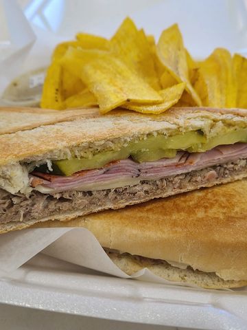 Cuban Sandwich at Bella Flan Richardson