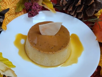 Pumpkin Flan. The best Thanksgiving Dessert. Not a pumpkin pie. 