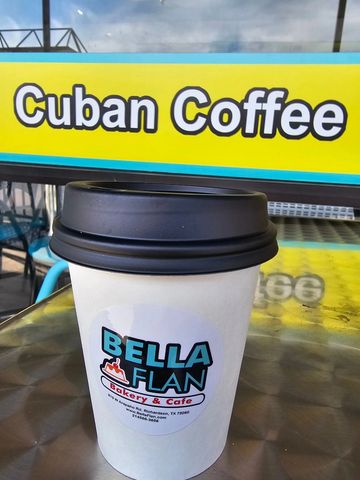 Cuban espresso, cortaditos, café con leche, iced coffee, and refreshing drinks.