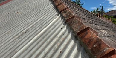 Slate Roof Ridge Replacement