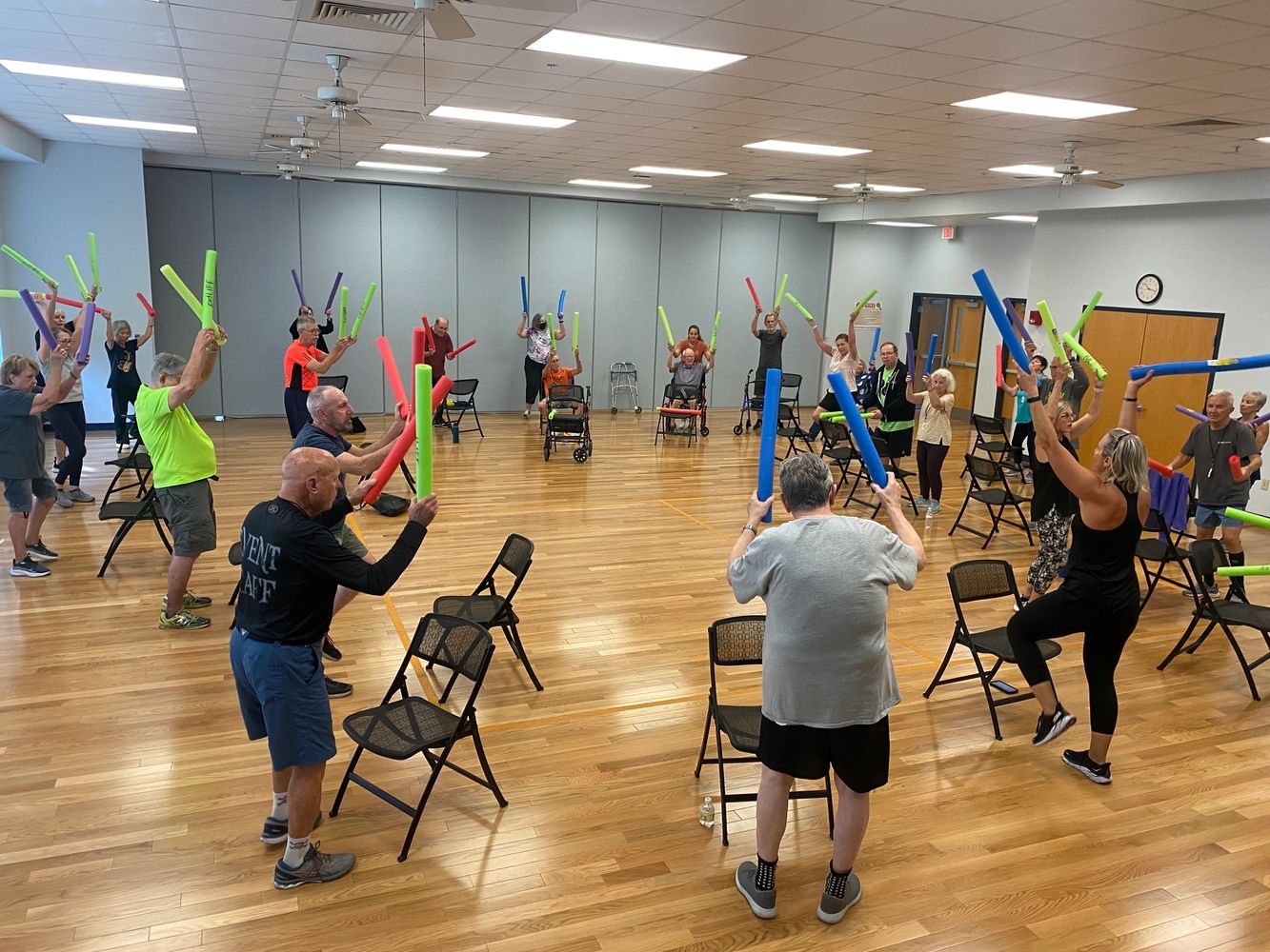 pdLIFE Parkinson's exercise class. We provide free Parkinson's exercise classes in greater Tampa Bay