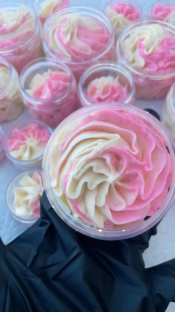 Color swirl BBB body butter