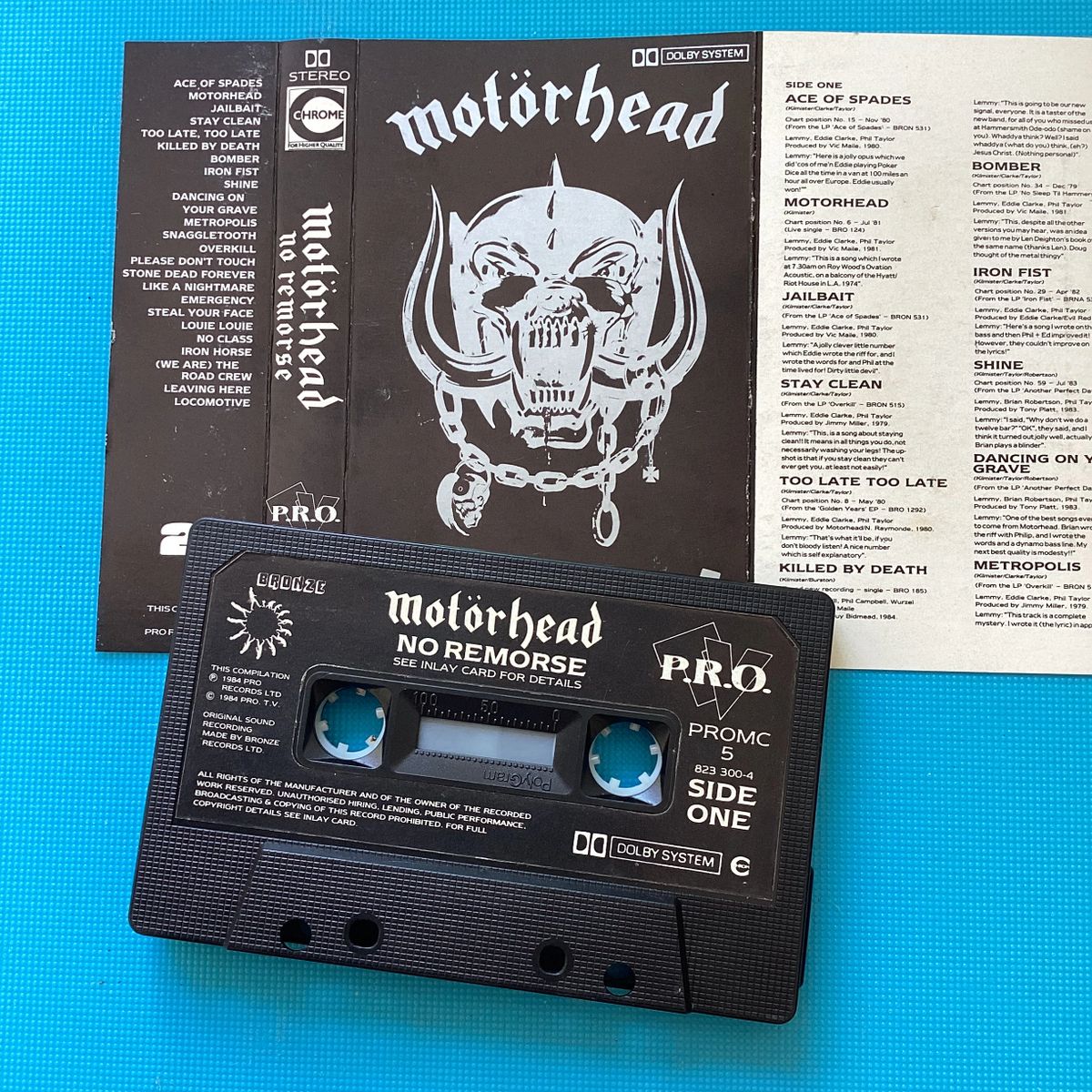 motorhead no remorse cover album