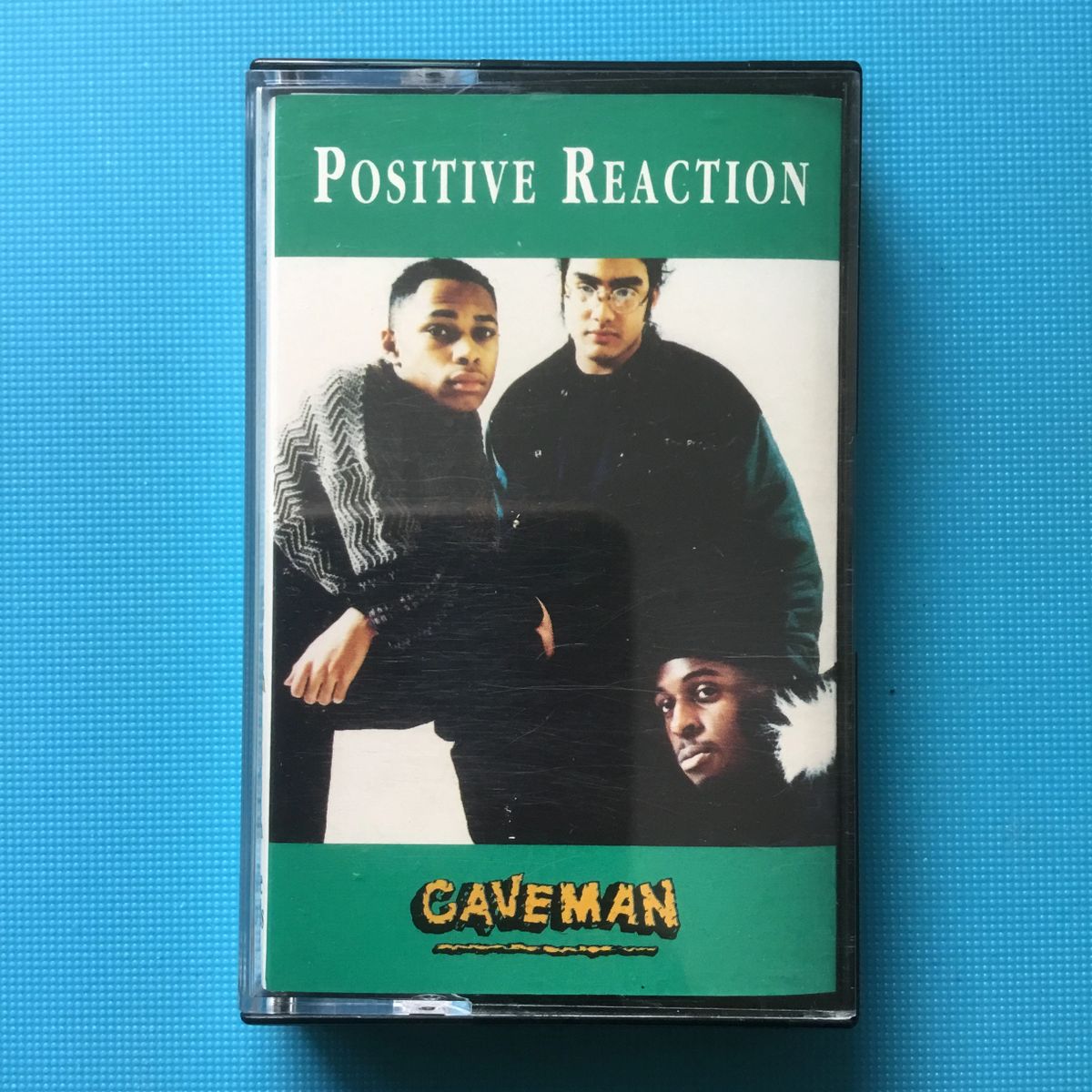 CAVEMAN - Positive Reaction - 1991 Cassette Album