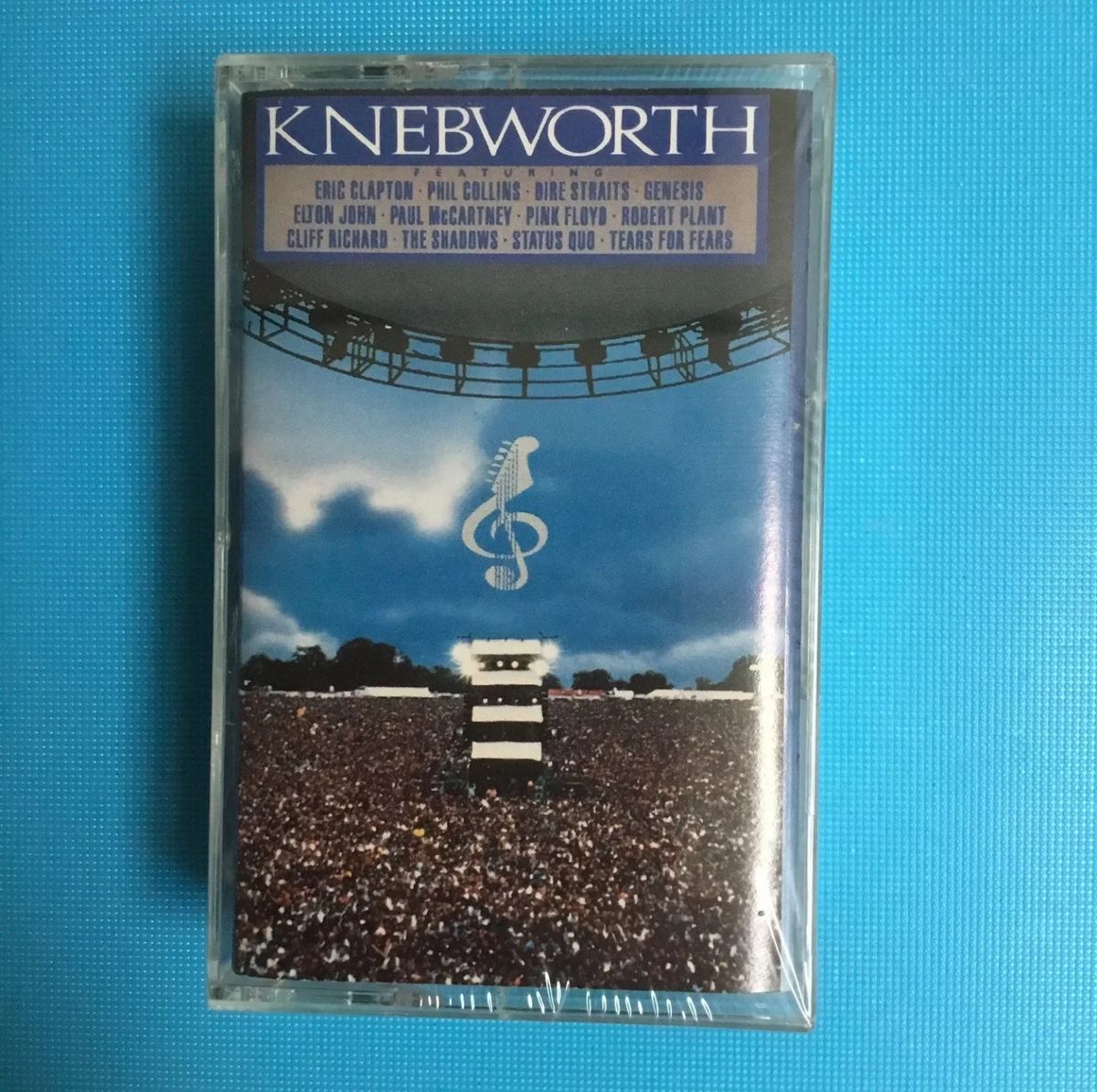 KNEBWORTH The Album 1990 Double Cassette Album