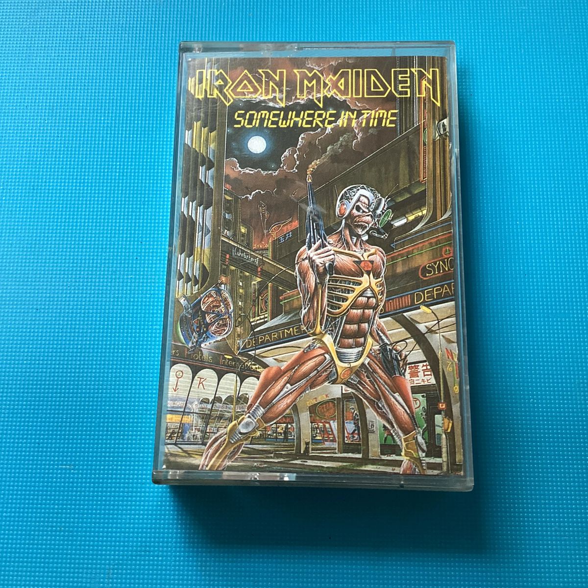IRON MAIDEN - Somewhere In Time - 1986 Cassette Album