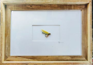 Artistic streamer fly framed and matted in a 20x14 barnwood frame.
Picture #101
