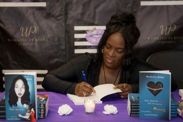 Book signing event photo by Content Chemistry