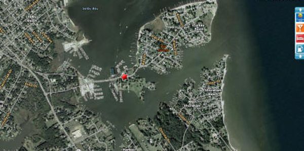 Annapolis fishing Charters MegaBite location