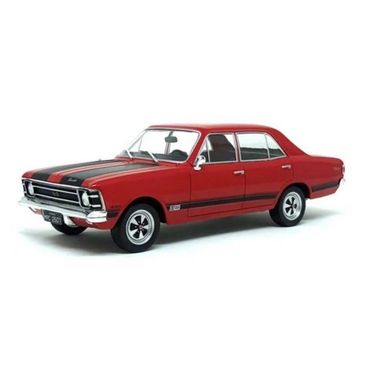 Opala Vermelho SS 4 portas com faixas pretas