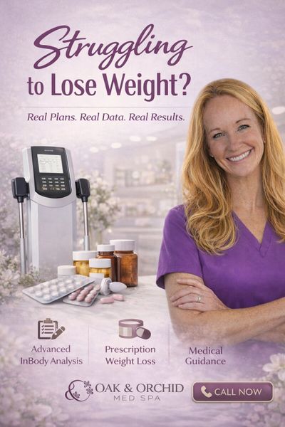 Medical weight loss support with advanced analysis and prescription options.