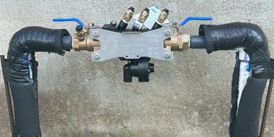 a new backflow install needing a backflow test