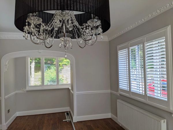 Vinyl shutters UK made 4 week lead time