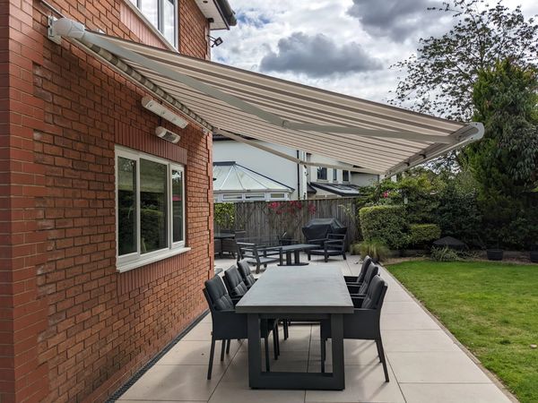 Motorised awning in Chorley