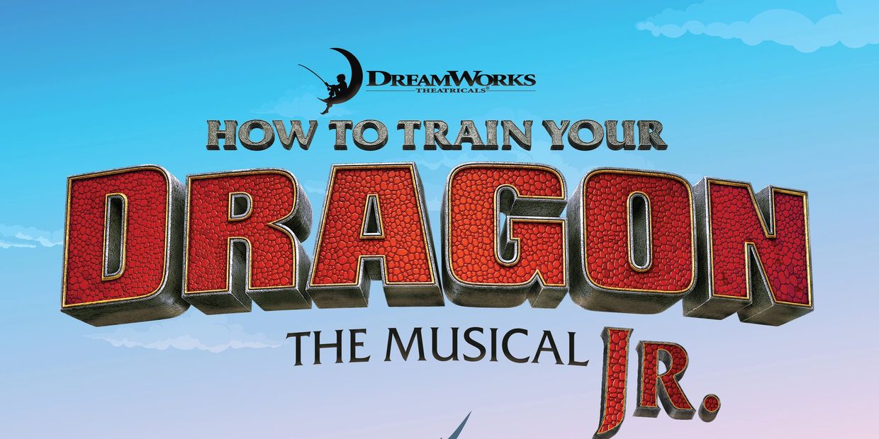 How to Train Your Dragon The Musical logo.