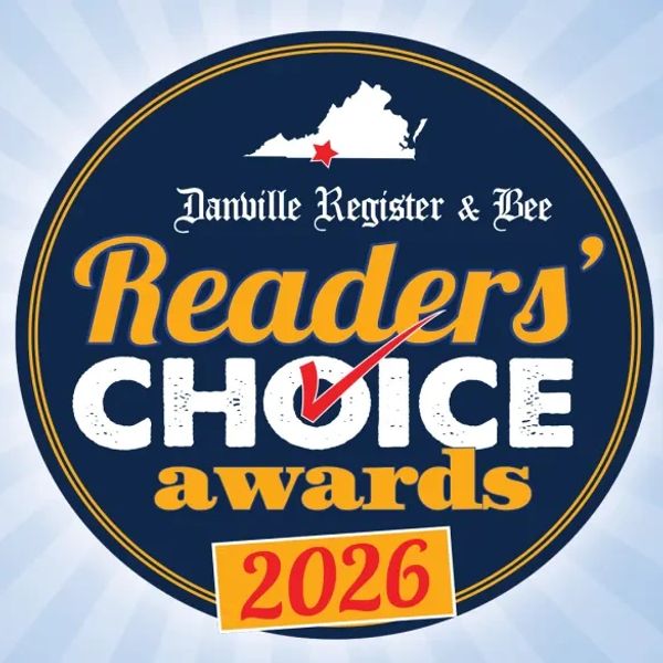 Danville Register & Bee Readers' Choice Awards 2026 logo.