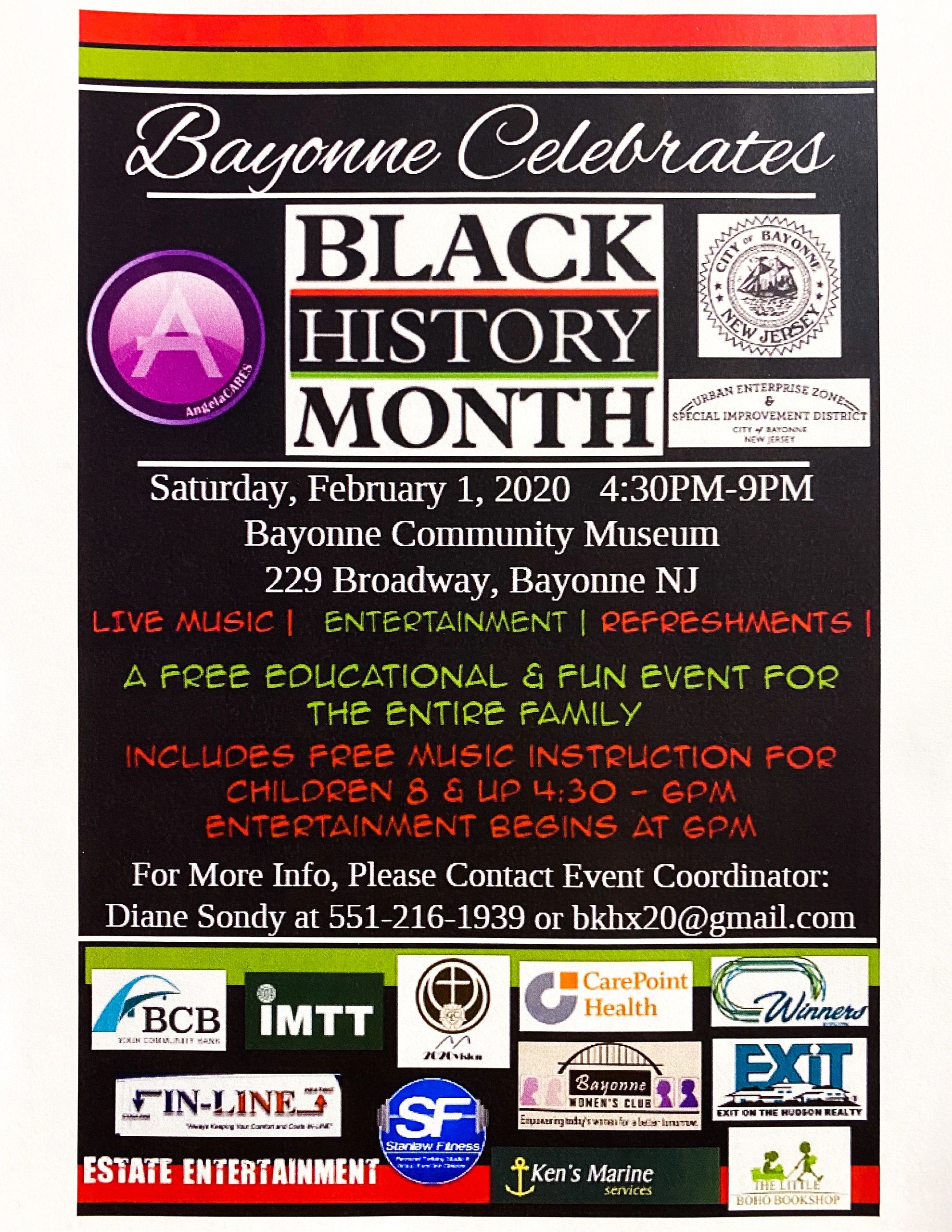 Bayonne Celebrates Black History Month!