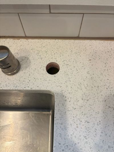 All PRo repair service provided premium air switch installation, drill the countertop, and connect t