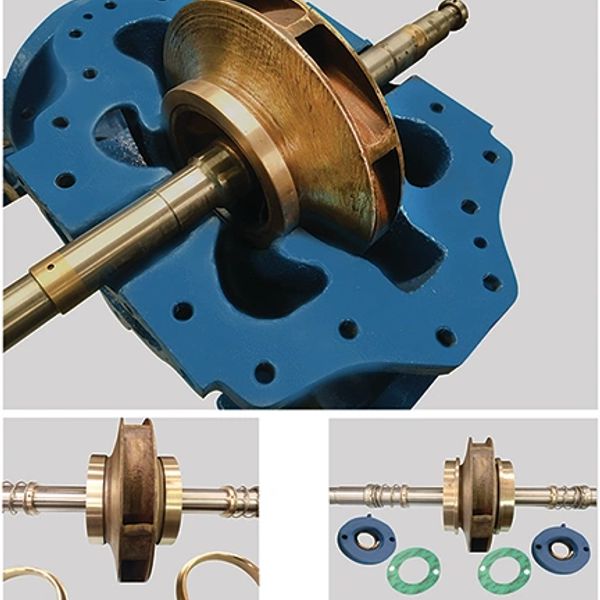 Pump casing Industrial Pump Repair impeller shaft