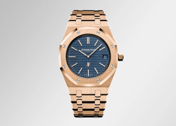 AUDEMARS PIGUET 15202OR BLUE DIAL JUMBO