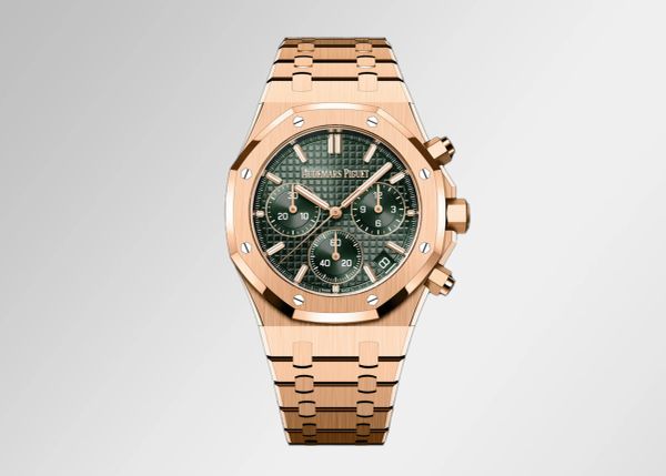 AUDEMARS PIGUET 26240OR GREEN DIAL 50TH ANNIVERSARY