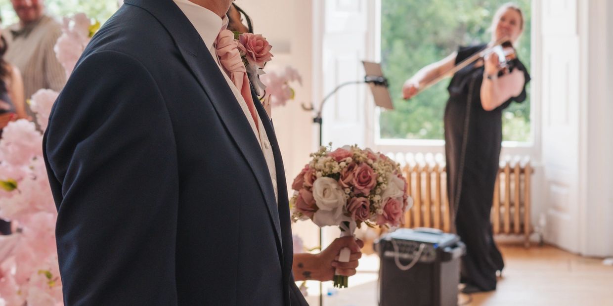 Emily Harding Yorkshire Violinist Serenading Wedding Ceremony Exit Recessional Bespoke Music Choices