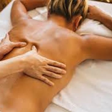 Person getting a massage 