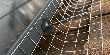 Stainess steel mesh clips