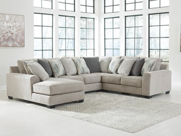 Charleston light gray 2024 2 piece sectional