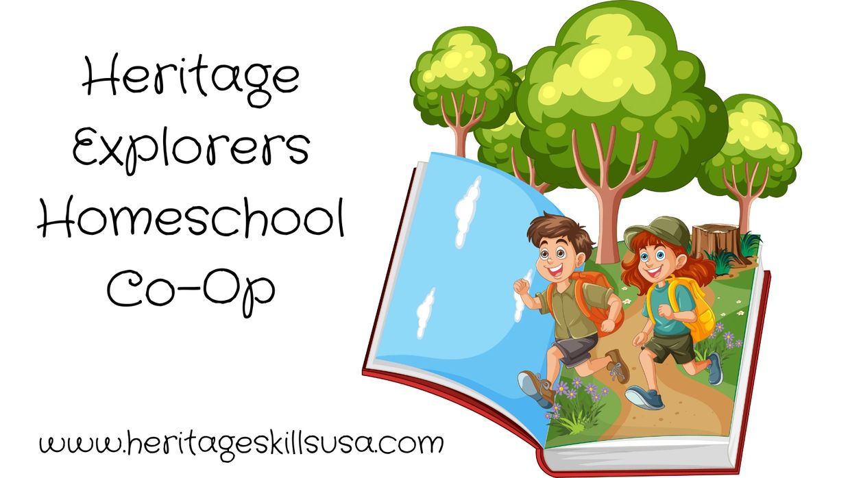 Heritage Explorers Homeschool Co-Op for preschool through teens.