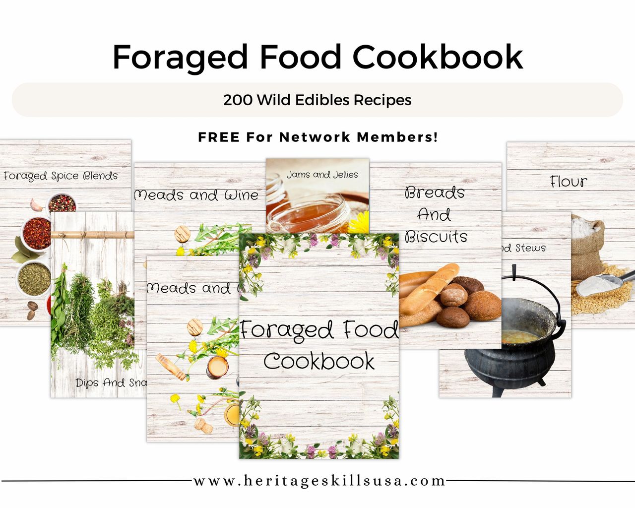 foraging recipes guide 