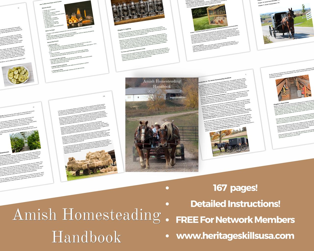 Amish homesteading guide 