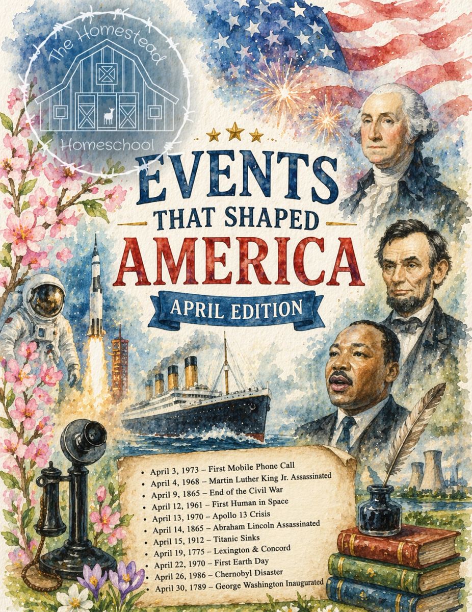 Events That Shaped America - April Edition