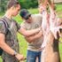 hog butchering on the homestead.