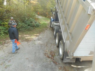 Limestone delivery