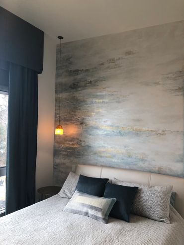 Metallic foil, gold leaf, metallic plaster, metallic paste, pearl paste, art wall, mural wall, featu