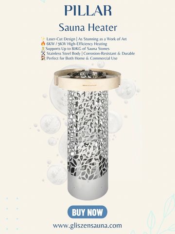 Gliszen Sauna-Dolomiti&f-Pillar sauna heater 6kw/9kw