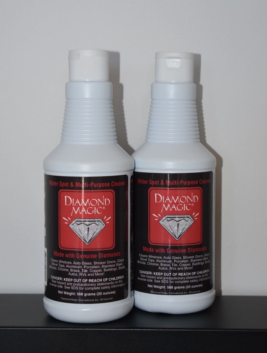 Diamond Magic Water Spot & Stain Remover 568 Grams (2 x Small Bottles)