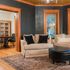 View of living room and formal dining room
