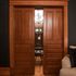 Pocket doors between living room and formal dining room